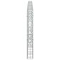 Preview: Gabione mit 5 mm Draht und 5x10 cm Maschen 250x10x100 cm