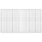 Preview: Gabione mit 5 mm Draht und 5x10 cm Maschen 350x30x200 cm