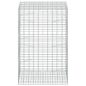 Preview: Gabione mit 5 mm Draht und 5x10 cm Maschen 100x100x150 cm