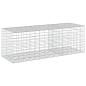Preview: Gabione mit 5 mm Draht und 5x10 cm Maschen 150x50x50 cm