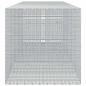 Preview: Gabione mit 3,5 mm Draht und 5x5 cm Maschen 550x100x100 cm