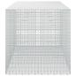 Preview: Gabione mit 3,5 mm Draht und 5x5 cm Maschen 350x100x100 cm