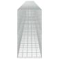 Preview: Gabione mit 3,5 mm Draht und 10x10 cm Maschen 1100x50x100 cm