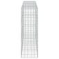 Preview: Gabione mit 3,5 mm Draht und 10x10 cm Maschen 350x50x150 cm