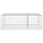 Preview: Gabione mit 3,5 mm Draht und 10x10 cm Maschen 150x100x50 cm