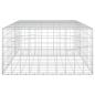 Preview: Gabione mit 3,5 mm Draht und 10x10 cm Maschen 150x100x50 cm