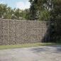 Preview: ARDEBO.de - Gabione mit 5 mm Draht und 5x5 cm Maschen 250x30x150 cm