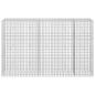 Preview: Gabione mit 5 mm Draht und 5x5 cm Maschen 250x30x150 cm