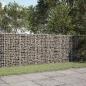 Preview: ARDEBO.de - Gabione mit 5 mm Draht und 5x5 cm Maschen 250x20x100 cm