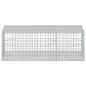 Preview: Gabione mit 5 mm Draht und 5x5 cm Maschen 150x100x50 cm