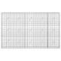 Preview: Gabione mit 5 mm Draht und 5x5 cm Maschen 250x20x150 cm