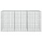 Preview: Gabione mit 5 mm Draht und 5x5 cm Maschen 300x50x150 cm
