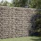 Preview: ARDEBO.de - Gabione mit 3,5 mm Draht und 5x10 cm Maschen 50x10x150 cm