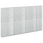 Preview: Gabione mit 3,5 mm Draht und 5x2,5 cm Maschen 350x20x200 cm