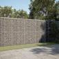 Preview: ARDEBO.de - Gabione mit 3,5 mm Draht und 5x2,5 cm Maschen 500x100x200 cm