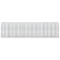 Preview: Gabione mit 3,5 mm Draht und 5x2,5 cm Maschen 800x100x200 cm