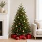 Preview: ARDEBO.de - Weihnachtskugelset 150 stk. Braun und Gold Durchmesser 3 cm