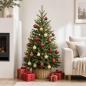 Preview: ARDEBO.de - Weihnachtskugelset 150 stk. Gold und Weinrot Durchmesser 3 cm