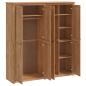 Preview: Kleiderschrank PANAMA Honig 169 x 50 x 185 cm