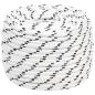 Preview: Mehrzweck-Allzweckseil 14 mm 25 m Weiß Polyester