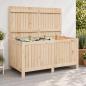 Preview: ARDEBO.de - Gartenlagerbox 359 L Massives Kiefernholz 146,5 x 68 x 63 cm