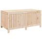 Preview: Gartenlagerbox 359 L Massives Kiefernholz 146,5 x 68 x 63 cm