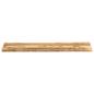 Preview: Tischplatte mit Baumkante 180x40x2,5 cm Raues Mango Massivholz