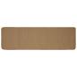 Preview: ARDEBO.de - Bereichsteppich Hellbraun 60 x 200 cm Jute