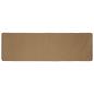 Preview: ARDEBO.de - Bereichsteppich Hellbraun 80 x 200 cm Jute