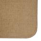 Preview: Bereichsteppich Hellbraun 300 x 300 cm Jute