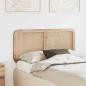 Preview: ARDEBO.de - Kopfteil mit Kopfteil Natur 120 x 55 x 3 cm Rattan