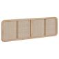 Preview: Kopfteil mit Kopfteil Natur 180 x 55 x 3 cm Rattan