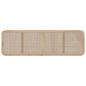 Preview: Kopfteil mit Kopfteil Natur 180 x 55 x 3 cm Rattan