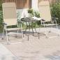 Preview: Innen- und Außenteppich PALMERAS Beige 200 x 200 cm Polyester