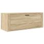 Preview: Wand-Schuhschrank Sonoma-Eiche 100x35x38 cm Holzwerkstoff
