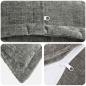 Preview: Wurfkissen 6 stk. HOUTEN Dunkelgrau 50 x 50 cm Chenille-Stoff
