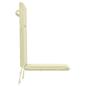 Preview: Hochlehner-Auflage GEMERT 2 stk. 100 % Polyester Creme