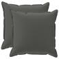 Preview: Wurfkissen 2 stk. HOUTEN Anthrazit 70 x 70 cm Polyester