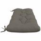 Preview: Bankkissen VIANEN 2 stk. 100 % Polyester Grau 140 x 40 x 12 cm