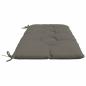 Preview: Bankkissen VIANEN 100 % Polyester Grau 150 x 60 x 12 cm
