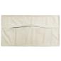 Preview: Wurfkissen 2 stk. HOUTEN Creme 40 x 70 cm Mikrofaser Fleece