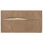 Preview: Wurfkissen 2 stk. HOUTEN Taupe 40 x 70 cm Mikrofaser Fleece