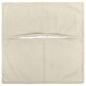 Preview: Wurfkissen 2 stk. HOUTEN Creme 35 x 35 cm Mikrofaser Fleece