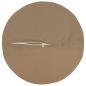 Preview: Wurfkissen 2 stk. HEERLEN Taupe Durchmesser 60 cm Polyester