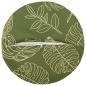 Preview: Wurfkissen 2 stk. HEERLEN Blattdesign Durchmesser 60 cm