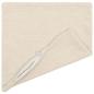 Preview: Wurfkissen 2 stk. HEERLEN Creme 45 x 45 cm Chenille-Stoff
