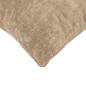 Preview: Wurfkissen 12 stk. HEERLEN Taupe 40 x 80 cm Chenille-Stoff