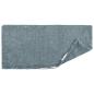 Preview: Wurfkissen 2 stk. HEERLEN Hellblau 40 x 80 cm Chenille-Stoff