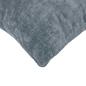 Preview: Wurfkissen 2 stk. HEERLEN Hellblau 40 x 80 cm Chenille-Stoff