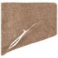 Preview: Wurfkissen 6 stk. HEERLEN Braun 35 x 35 cm Chenille-Stoff